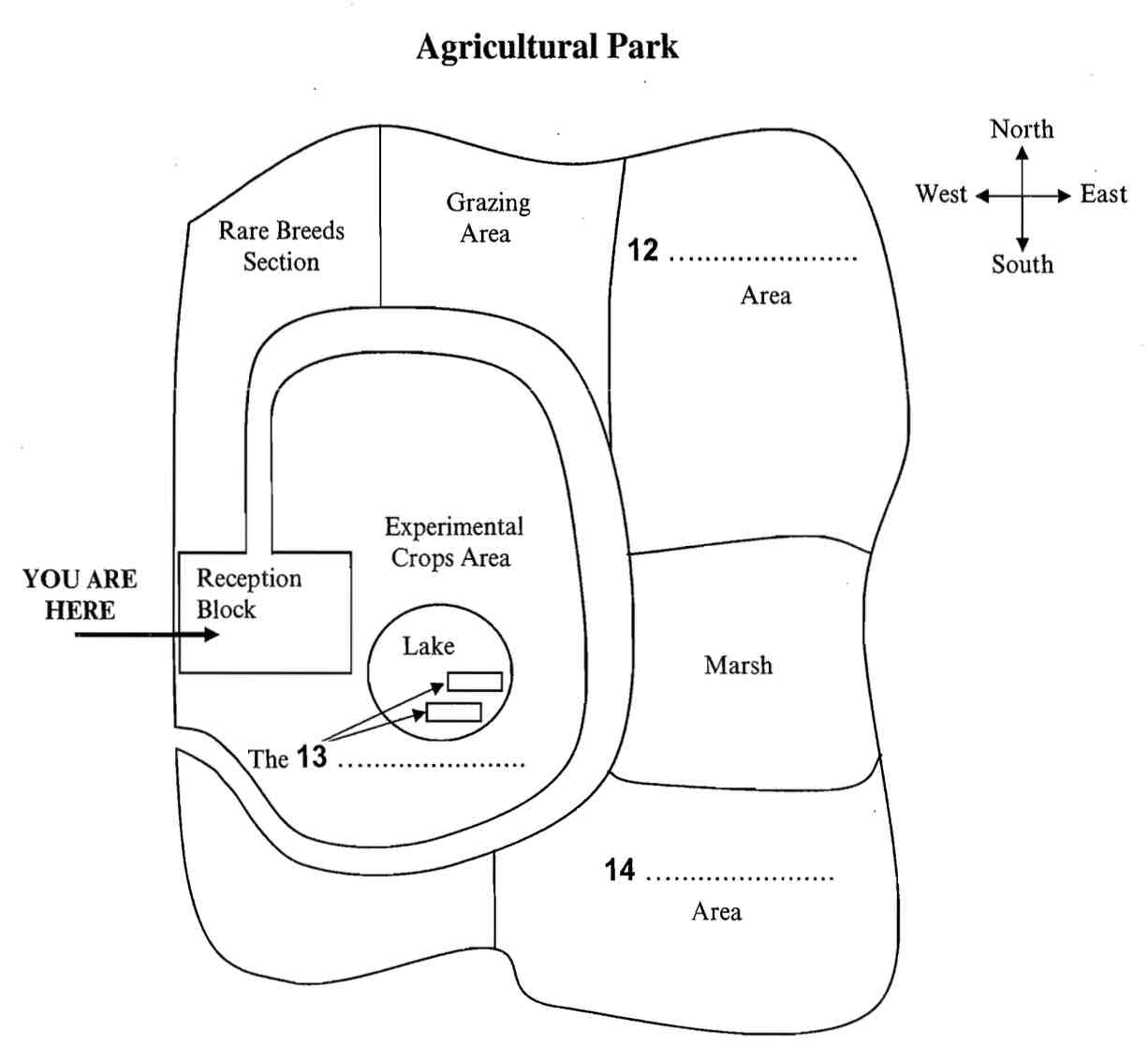 Agricultural Park Map