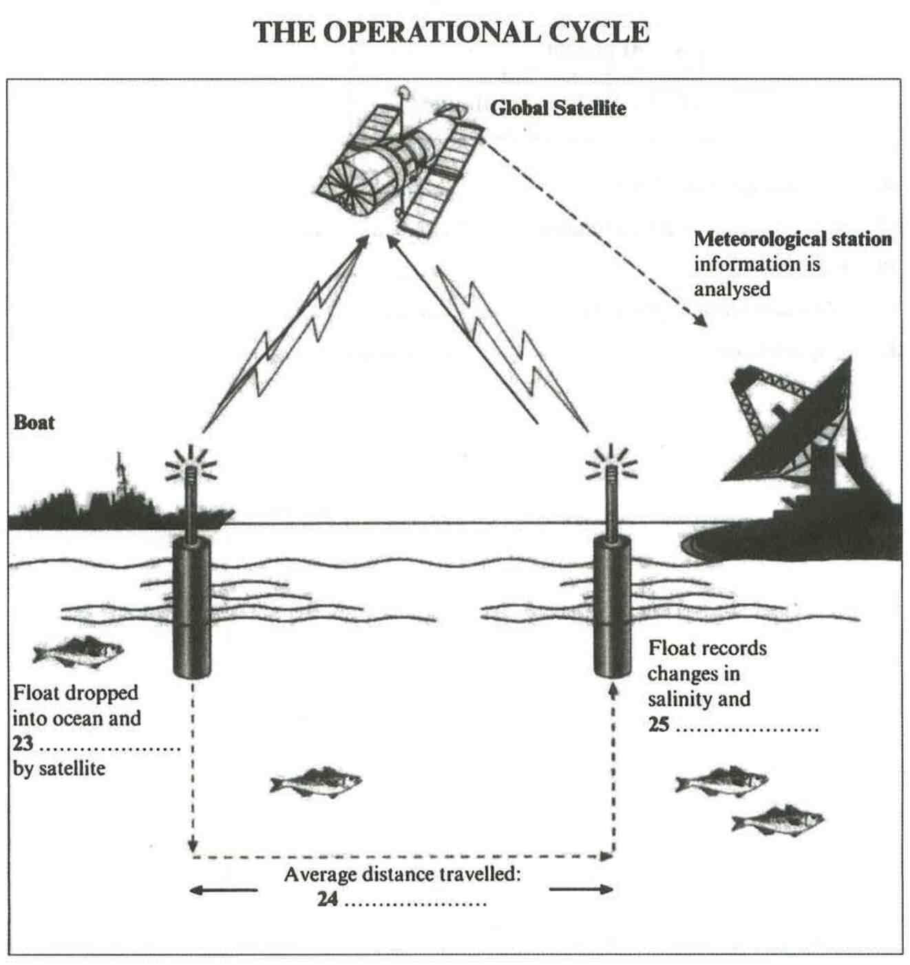 Diagram showing the operational cycle